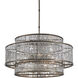 Fantine 8 Light 30 inch Pyrite Bronze Chandelier Ceiling Light